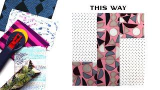 Sew Modern Quilts: This Way for the Modern Quilt Block Series
