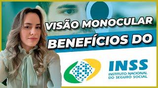 A VISÃO MONOCULAR E OS BENEFÍCIOS GARANTIDOS PELO INSS.