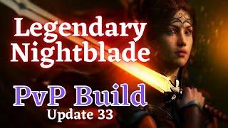 ESO | NIGHTBLADE LEGEND🩸 BEST PvP Build | 1vX & outnumbered | Deadlands & Ascending Tide High Isle