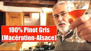 Dégustation vin - Pinot Gris - Macération - Pur Vin - Pierre Frick - Dégustation à l'aveugle