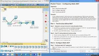 9.2.1.4 Packet Tracer - Configuring Static NAT