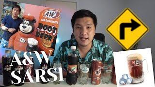 ซาสี่ A&W กับSarsi มาเลย์ และ มิรินด้า Rootbeer ต่างกันยังไง