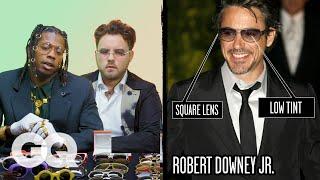 Glasses Experts Break Down Celebrity Sunglasses (Robert Downey Jr, Dapper Dan) Part 2 | Fine Points