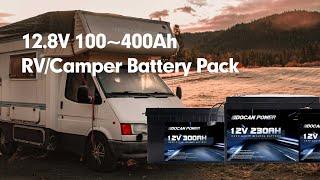 Docan New Upgrade 12.8V 100~300Ah LiFePO4 Solar Energy Battery Packs