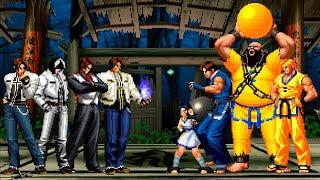 [KOF Mugen] Kyo Kusanagi Team vs Chang & Kim Kaphwan Team