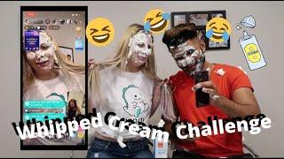 BIGO LIVE AUZ -Whipped Cream Challenge with Fans on the BIGO LIVE
