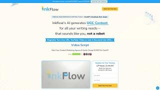 InkFlow AI OTO Review : All 5 OTOs’, Bundle Details +Links