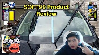 SOFT99 GLACO SOFT99 COMPOUND Z AND CARWASH STEPS