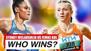 The INSANE 400 Meter Hurdles Battle; Femke Bol VS. Sydney Mclaughlin