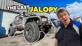 The Boss Caught The Jalopy Jeep On Fire….. Almost! 1 Day Till Off Road Games!