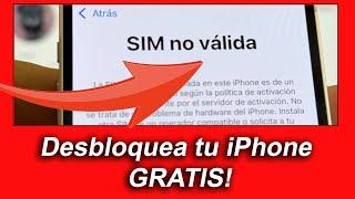 SIM no válida? Liberar iPhone AT&T Gratis - Desbloquear un iPhone de AT&T 100% Gratis