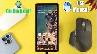 How to Use Your Mouse with Android Smartphone! [Connect Wired & Wireless]