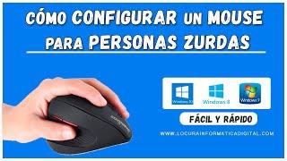 Cómo Configurar un Mouse para Personas Zurdas en Windows 10/8/7