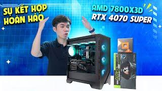 Bộ PC chuyên trị tất cả các thể loại GAME | PC 7800X3D vs 4070S