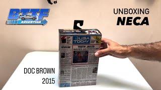 Unboxing NECA Doc Brown, 2015 Back to the Future Argentina by will