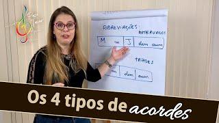 Os quatro tipos de acordes | Posso tocar com Daiany Dezembro