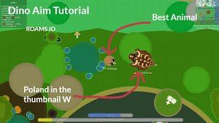 How to *AIM* The Dino Monster in Roams.io