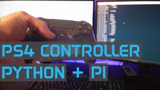 Connect PS4 Controller to Raspberry Pi and Python