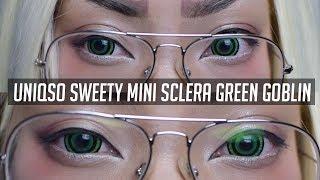 Uniqso| Sweety Mini Sclera Lens Green Goblin