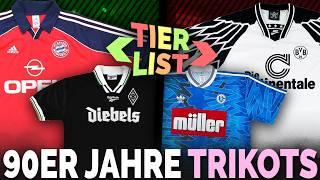 Wir ranken legendäre Trikots der 90er Jahre mit Tommi Schmitt! Calcio Berlin TIERLIST