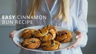 EASY CINNAMON BUN RECIPE | That Scandinavian Feeling