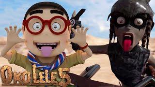 Oko Lele  NEW SEASON 5 — all in a row  LIVE — CGI animated short