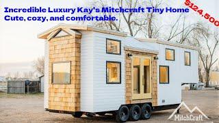 Incredible Luxury Kay's Mitchcraft Tiny Home Cute, cozy, and comfortable.