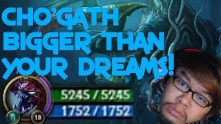 CHO'GATH THAT IS BIGGER THAN YOUR DREAMS! - GG Sphere Moments