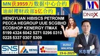 KS看股 - 马股 KLSE BURSA 分享 - 19-6-2025 原油价格上涨!!UWC 第三季净利翻倍!!  PETRONM HENGYUAN HIBISCS  HEGROUP UUE