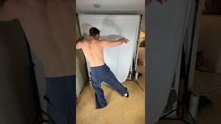 How I make JEANS OUT OF BEDSHEETS #fashion #sewing #shorts