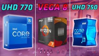 You ASKED for THIS! Intel UHD 770 vs 750 vs AMD Vega 8