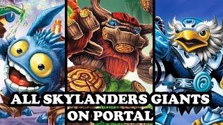 Skylanders Imaginators - All Skylanders Giants on Portal