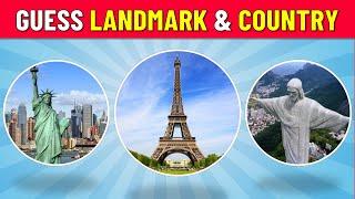 Guess the Country and Landmark Name | Landmark Quiz 2024