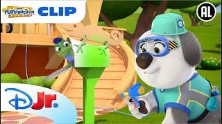  Een Kleurrijke Taak | Pupstruction | Disney Junior BE