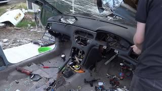 Peugeot 607 Dashboard Removal