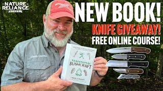 Traditional Bushcraft: Knife Giveaway & Free Course! #giveaway #knives #bushcraft #woodworking