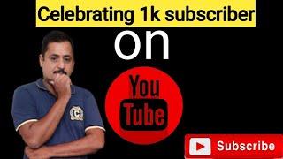 Celebrating my 1k subscriber  only in 9 days