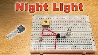 How to Make your own Night Light DIY with BC547 - [Part 1-2]