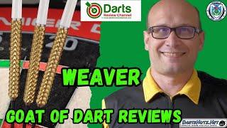 Darts Review Channel Weaver - The GOAT Custom Dart Review - Blue is best