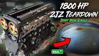 1800HP 3.5L Dart 2JZ Engine Teardown, And What We Learned.