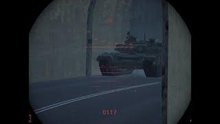 M1 Abrams and T-72 meet in the tunnel SQUAD