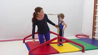 Preschool gymnastics - Climbing and Hanging