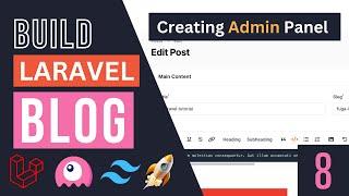 Admin Panel | Build Blog with Laravel, Livewire & Filament #8