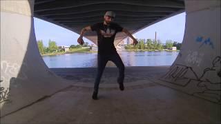 Just Freestyle by the river - Prague, shuffle dance, cutting shapes, Pavel Paseka