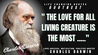 Top 20 Brilliant Charles Darwin quotes that everyone should know | Life Changing Quotes #kuotes