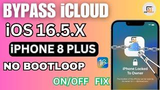 iPhone 8 Plus disabled Bypass via Unlock Tool NO Boot loop ON/OFF fix #iphone8plusicloudbypassdone