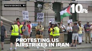 Local reaction to American airstrikes on Iran