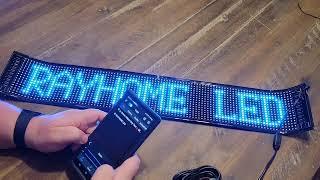 Review: LED Sign by Rayhome