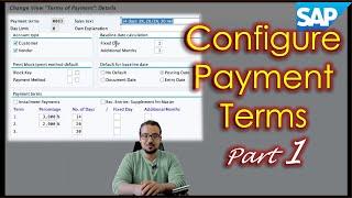 SAP S4HANA / ECC: Payment Term Configuration (Basic)