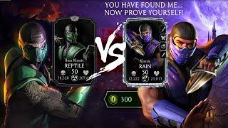 Klassic Rain VS Klassic Reptile. Look To La Luna Boss Fight + Reward. MK Mobile